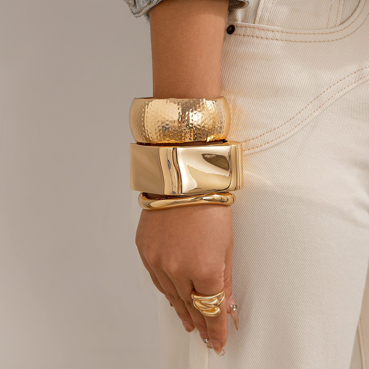 Stack & Slay Gold Bracelet _Combo set.