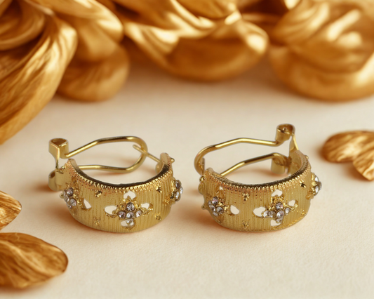 Elegant Small Loops - Gold