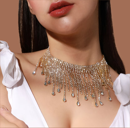 Cascading Elegance Choker