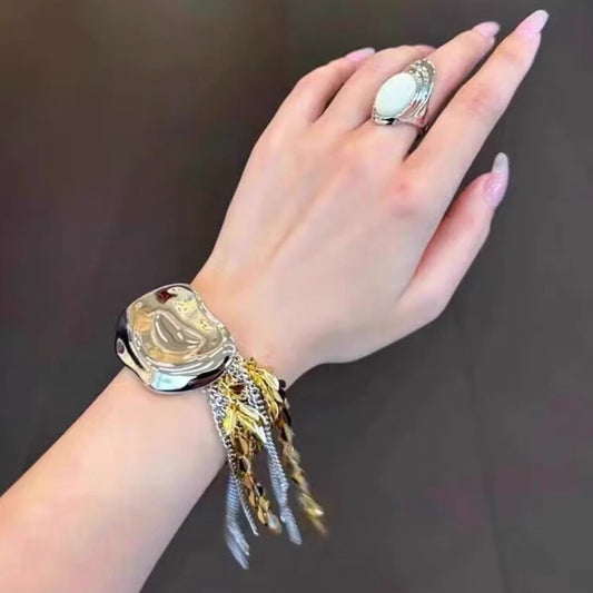 2Tone Tassel Bracelet.